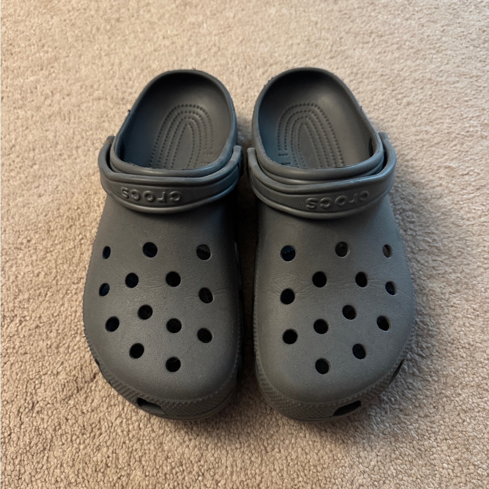 Dark Gray Size 11 Mens Crocs